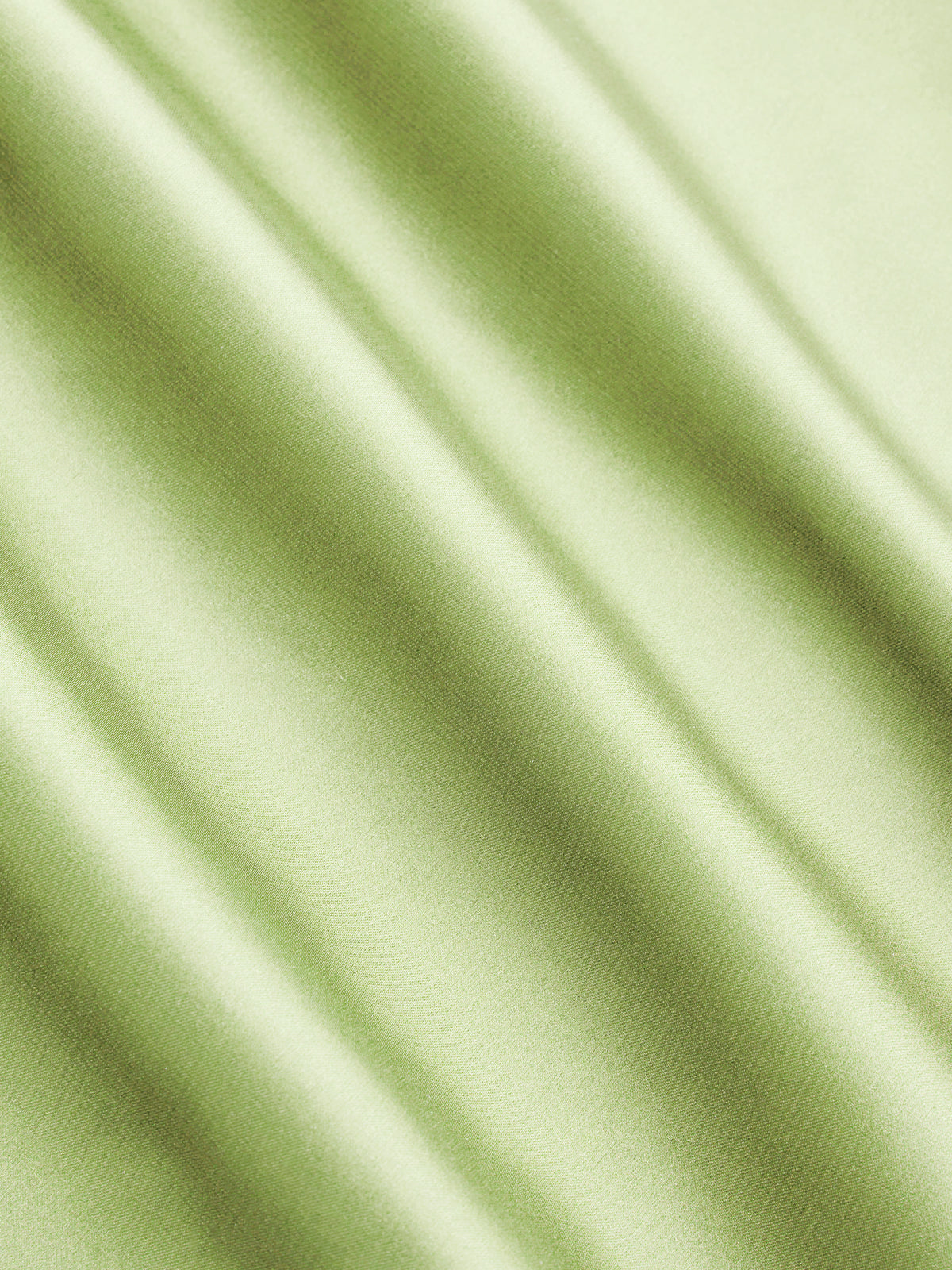 Vestido maxi satinado halter con espalda descubierta - Verde claro