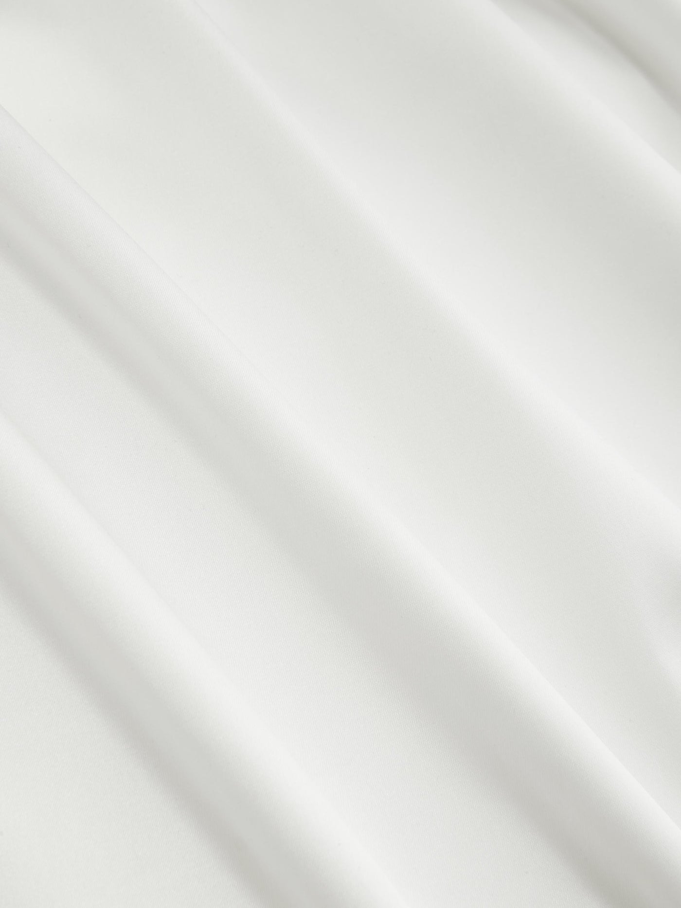 Vestido maxi satinado halter con espalda descubierta - Blanco - imagen 2
